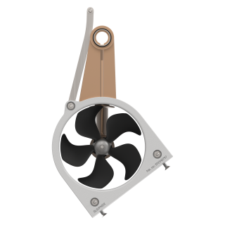 Tunnel kit retract Ø250mm T, complete