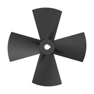 Thruster propeller 4bl for SP30/35/40